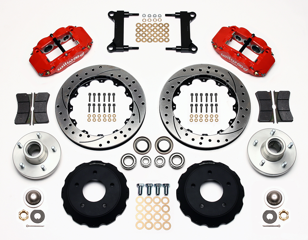 Wilwood Forged Narrow Superlite 6R Big Brake Front Brake Kit Drilled & Slotted 2005-2016 Toyota Tacoma (12.88